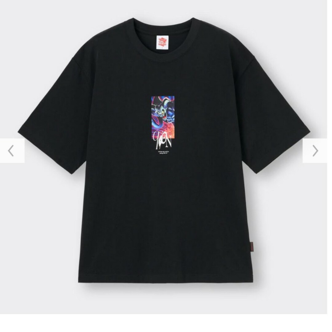 GU(ジーユー)のジーユー GU 遊戯王 メンズグラフィックT(半袖)Yu-Gi-Oh XSサイズ メンズのトップス(Tシャツ/カットソー(半袖/袖なし))の商品写真
