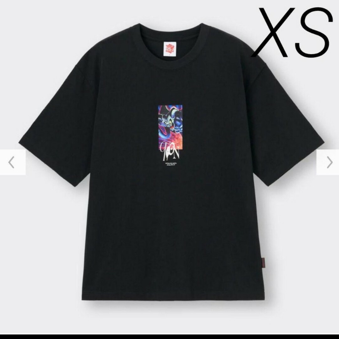 GU(ジーユー)のジーユー GU 遊戯王 メンズグラフィックT(半袖)Yu-Gi-Oh XSサイズ メンズのトップス(Tシャツ/カットソー(半袖/袖なし))の商品写真