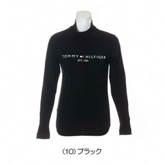 トミーヒルフィガー(TOMMY HILFIGER)の美品！トミーヒルフィガーゴルフ　TH ハイネック長袖シャツ　Lサイズ(ウエア)