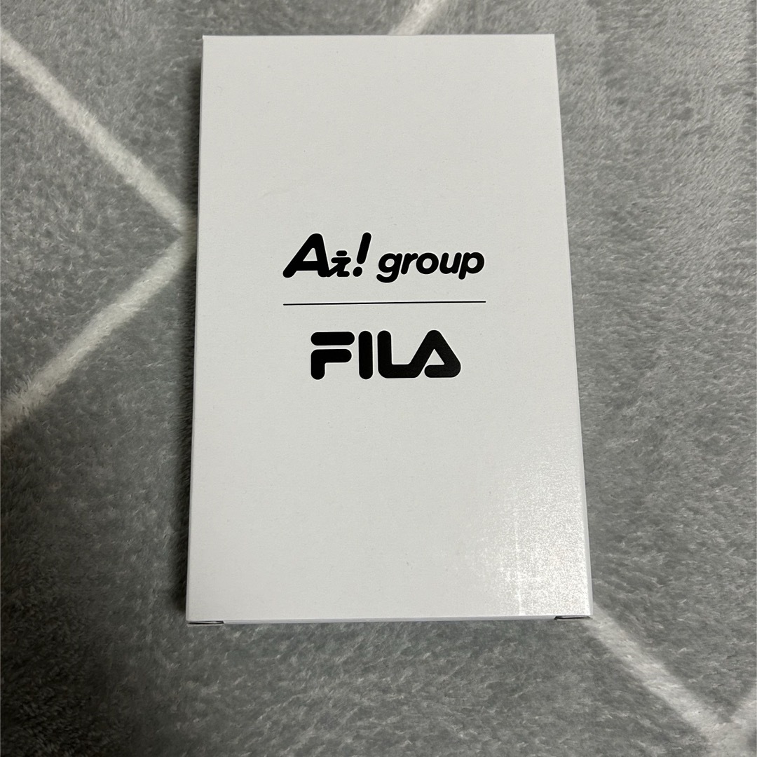 Aぇ! group FILA ノベルティ モバイルバッテリー