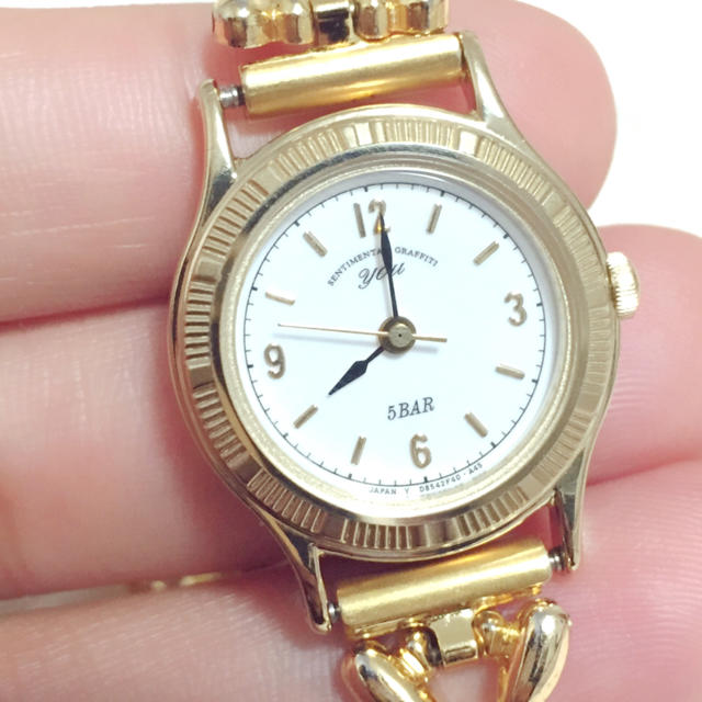 ORIENT(オリエント)の【ORIENT you】ゴールド×ホワイト腕時計 レディースのファッション小物(腕時計)の商品写真
