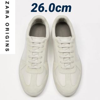 ザラ(ZARA)の激レア 新品 26.0cm zara originsレザー ジャーマントレーナー(スニーカー)