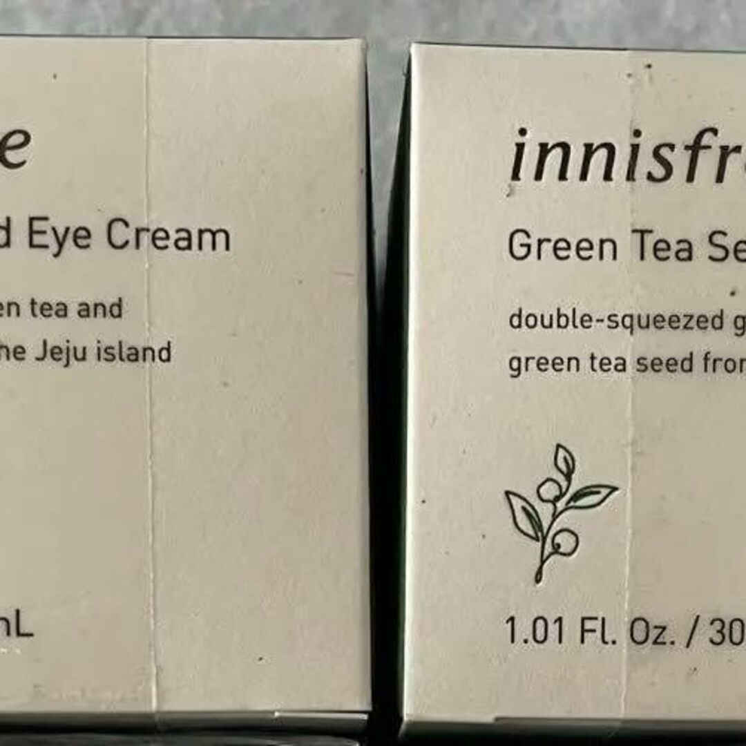 Innisfree(イニスフリー)のイニスフリー グリーンティ グリーンティーシードアイクリーム 30ml 2点 コスメ/美容のスキンケア/基礎化粧品(フェイスクリーム)の商品写真