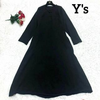 Y's ワイズ ニット ロングワンピース