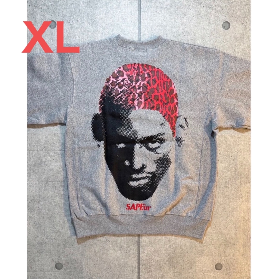 XLサイズ  RED LEOPARD HEAD CREWNECK グレー メンズのトップス(スウェット)の商品写真