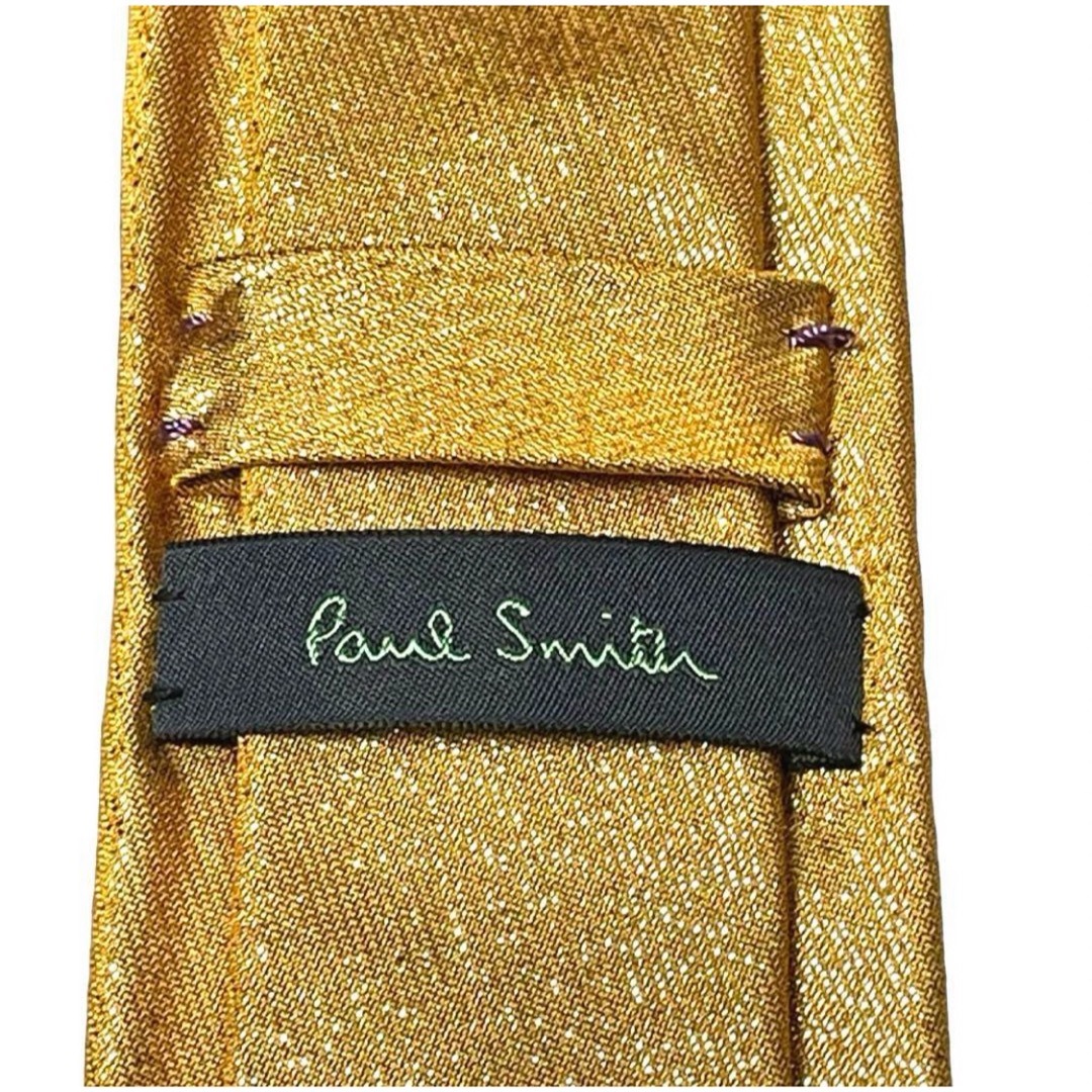 Paul Smith(ポールスミス)の激レア　希少　良品　Paul Smith ナロータイ　ソリッドタイ　光沢　肉厚 メンズのファッション小物(ネクタイ)の商品写真