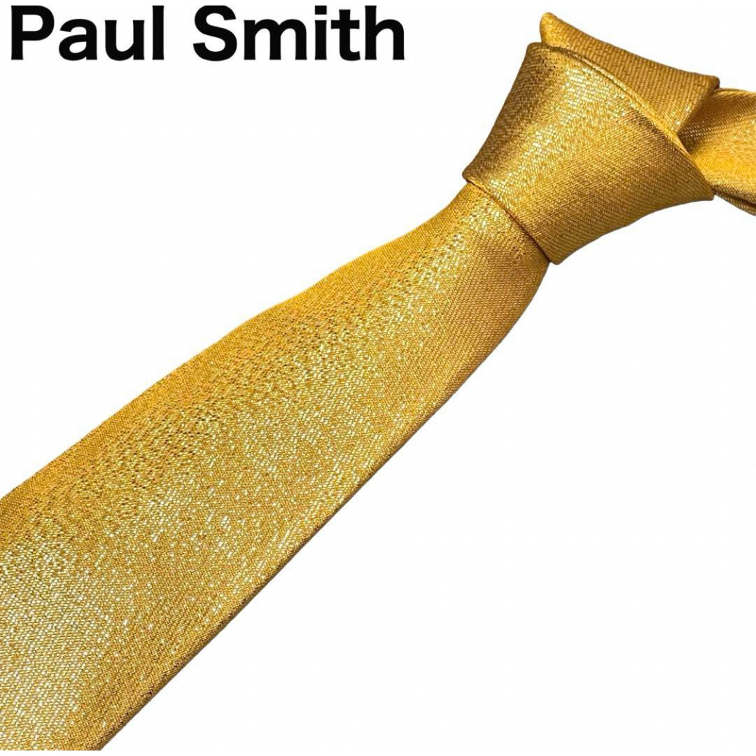 Paul Smith(ポールスミス)の激レア　希少　良品　Paul Smith ナロータイ　ソリッドタイ　光沢　肉厚 メンズのファッション小物(ネクタイ)の商品写真