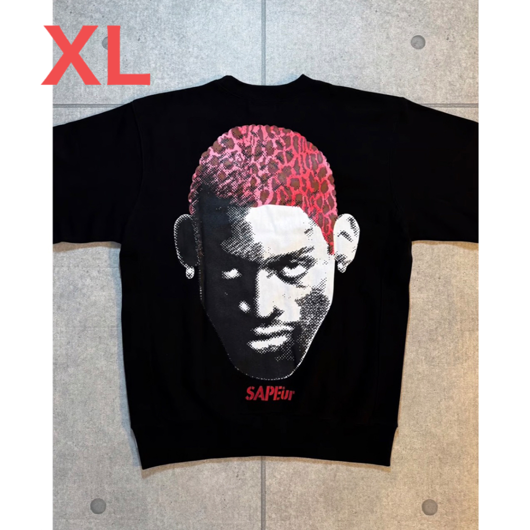 XLサイズ  RED LEOPARD HEAD CREWNECK ブラック メンズのトップス(スウェット)の商品写真