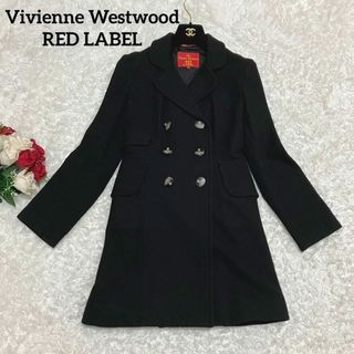 Vivienne Westwood - 【初期】オリゾンティタグ ヴィヴィアンウエストウッド ダブルコート オーブ　黒2