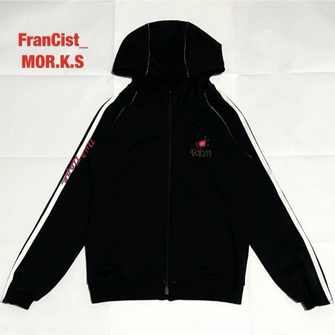 FranCisT_MOR.K.S.(フランシストモークス)のFranCisT_MOR.K.S.　フーディージャケット　ジップアップパーカー メンズのトップス(パーカー)の商品写真