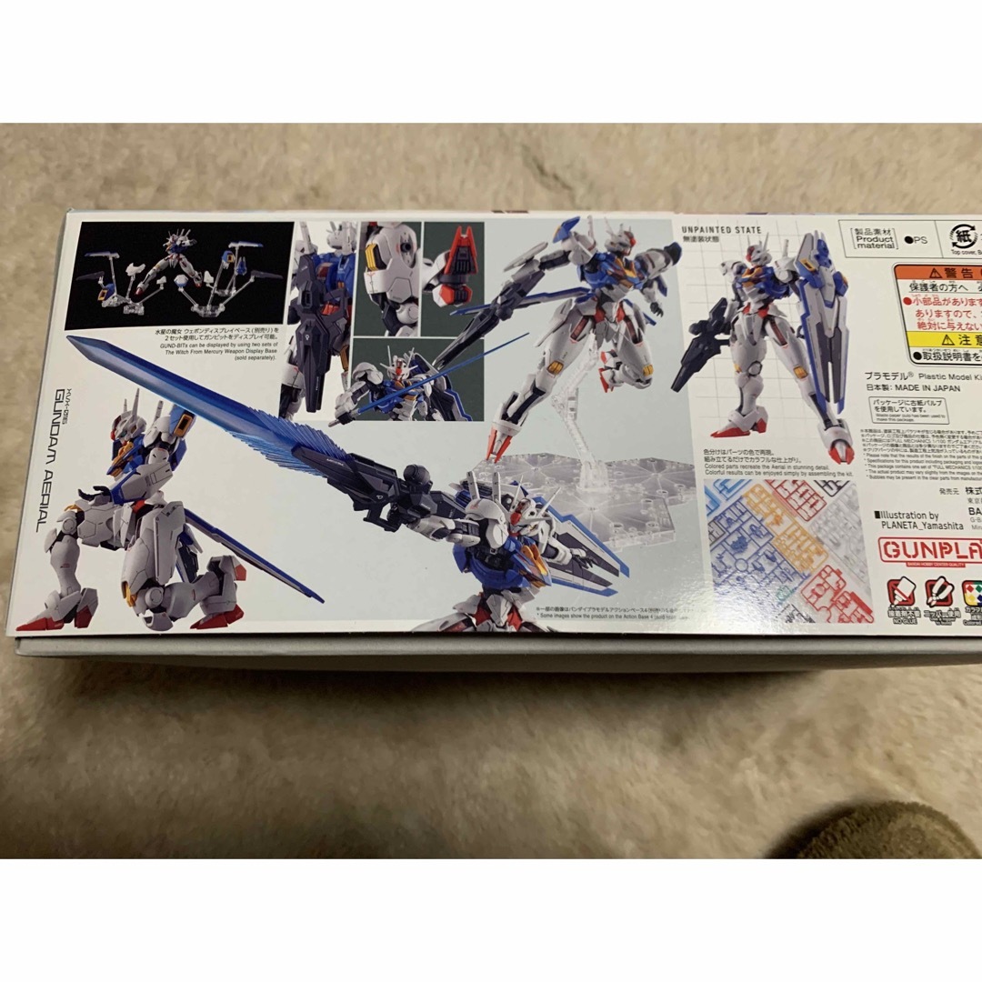 BANDAI(バンダイ)の【未開封】1/100 ガンダムエアリアル プラモデル 機動戦 エンタメ/ホビーのおもちゃ/ぬいぐるみ(模型/プラモデル)の商品写真