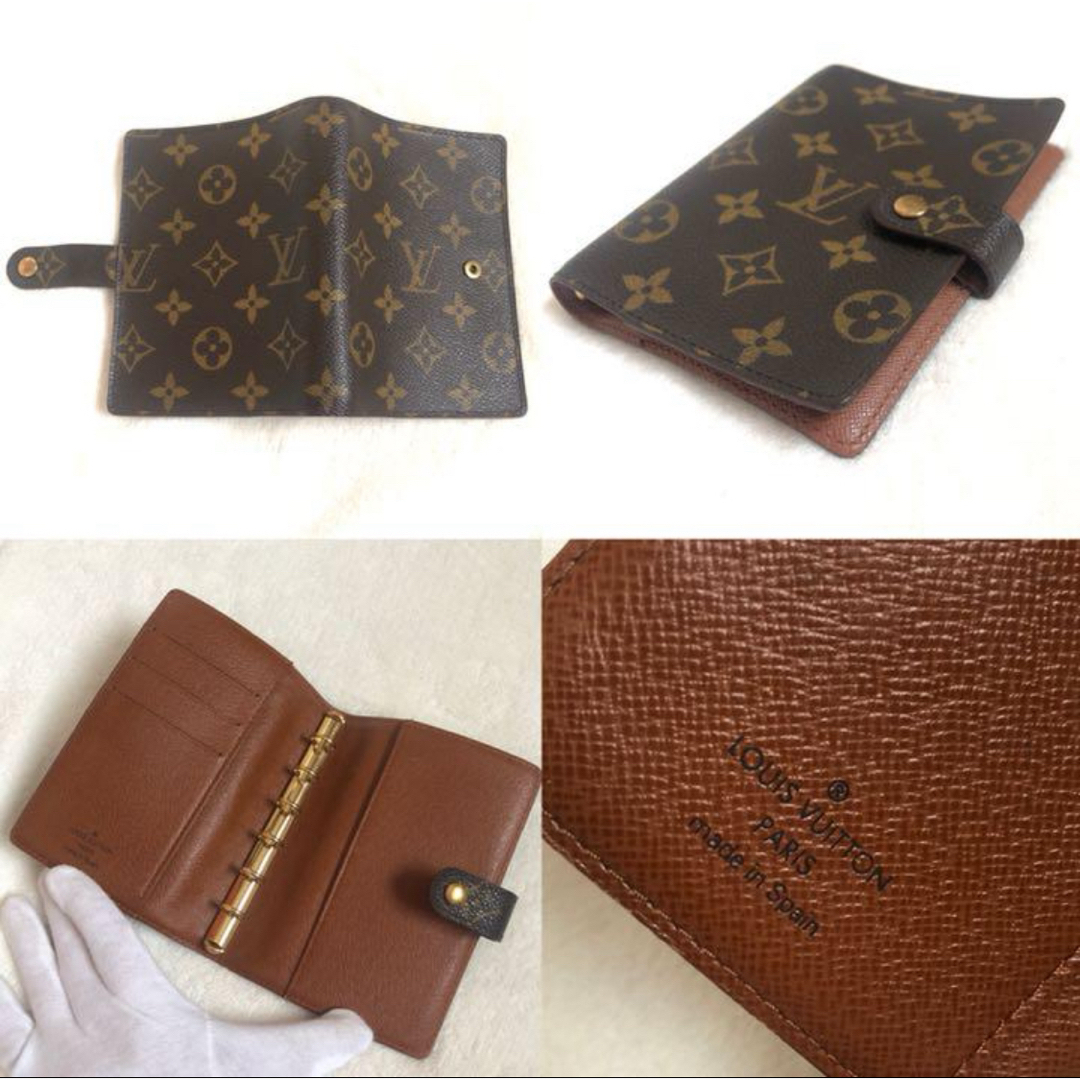 LOUIS VUITTON(ルイヴィトン)の正規品　訳あり　Louis Vuitton 手帳 アジェンダ モノグラム レディースのファッション小物(その他)の商品写真