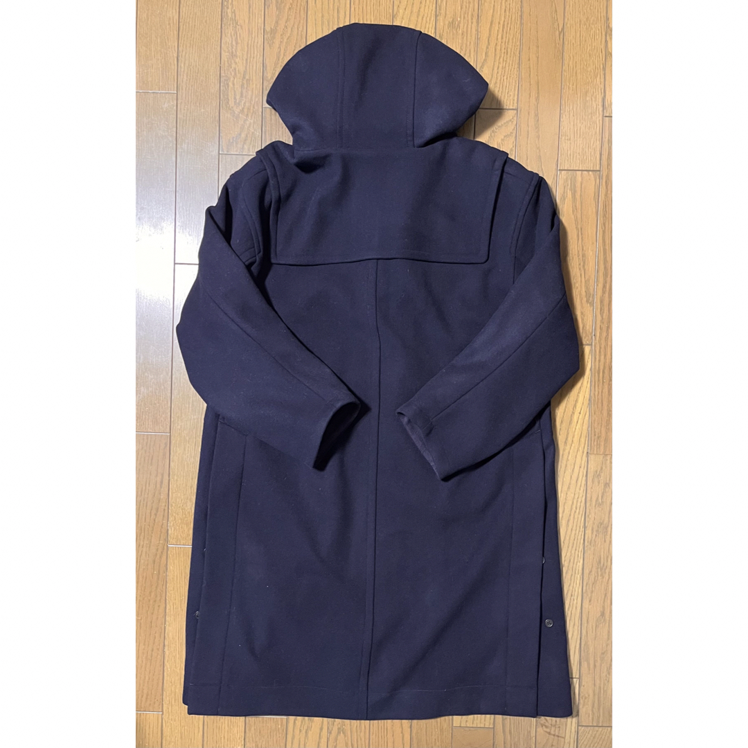 UNIQLO - [美品] UNIQLO +J ウールオーバーサイズダッフルコート Navy