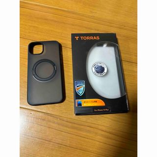 トラス（TORRAS）　iPhone15プラス　ケース　ブラック(iPhoneケース)