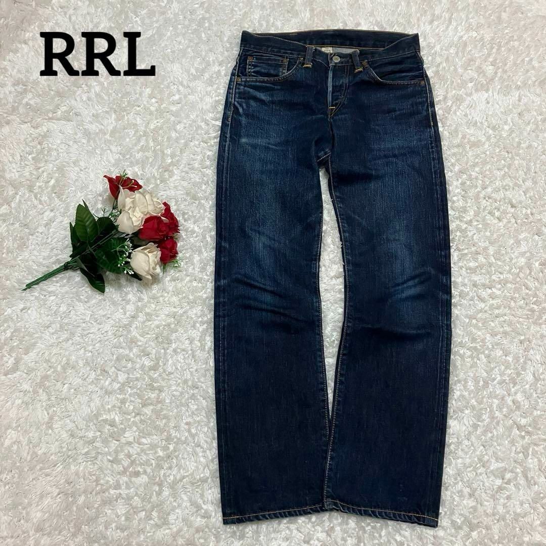 RRL セルビッジジーンズ　デニムパンツ　ボタンフライ　赤耳　28 30 USA | フリマアプリ ラクマ