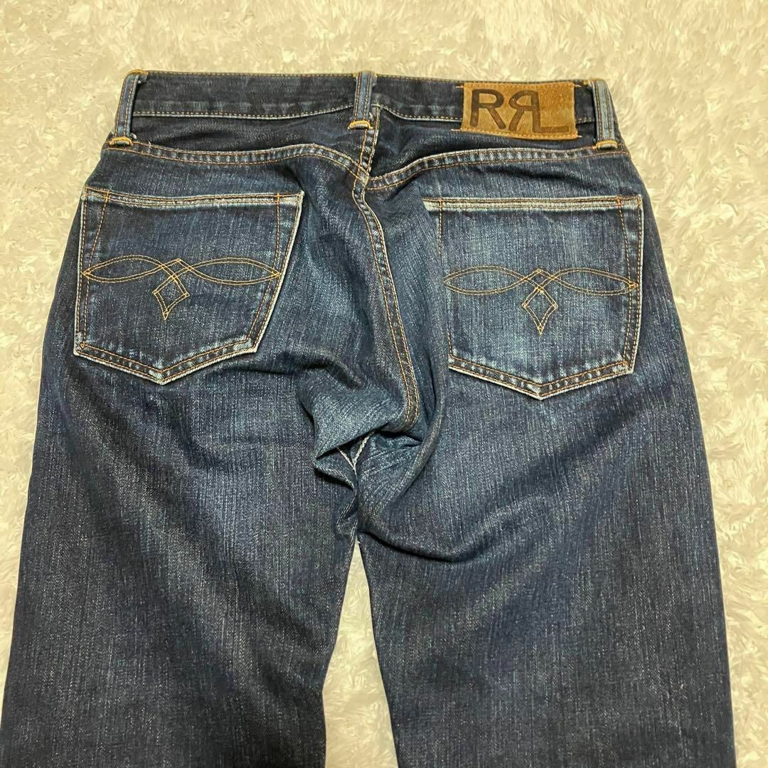 RRL(ダブルアールエル)のRRL セルビッジジーンズ　デニムパンツ　ボタンフライ　赤耳　28 30 USA メンズのパンツ(デニム/ジーンズ)の商品写真