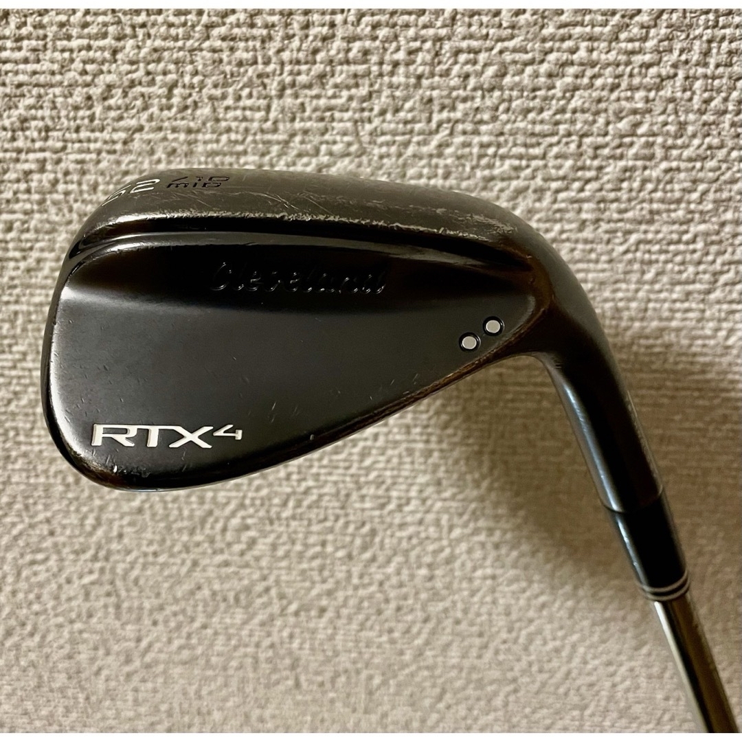 Cleveland Golf(クリーブランドゴルフ)のクリーブランド RTX4 ブラックサテン ウェッジ 52.0° スポーツ/アウトドアのゴルフ(クラブ)の商品写真