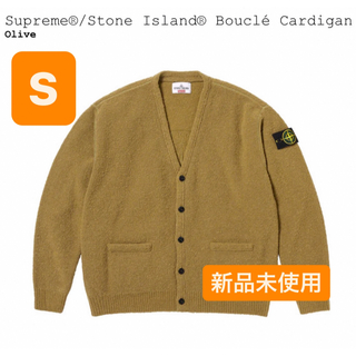 シュプリーム(Supreme)のSupreme / Stone Island Boucle Cardigan S(カーディガン)