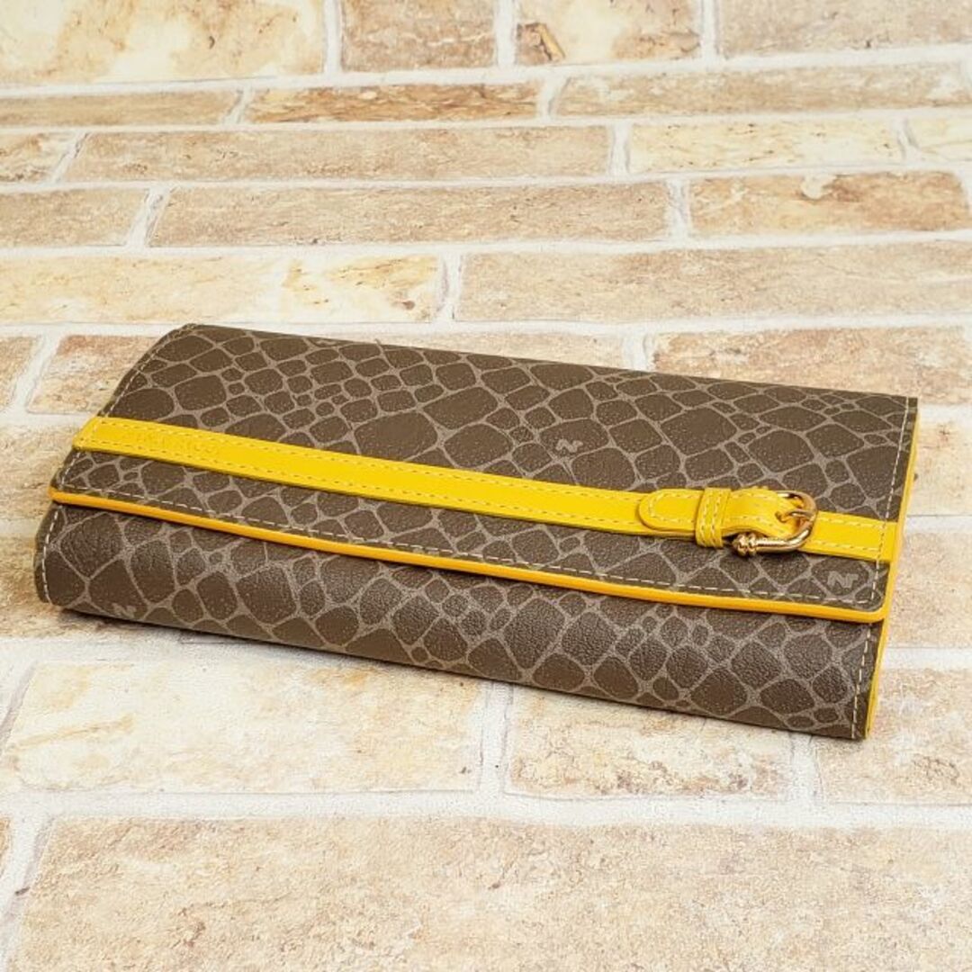 ニナリッチ ☆ カラーヌーボー 口金 フラップ 長財布 ロング ニナリッチ ☆ カラーヌーボー 口金 フラップ 長財布 ロング
