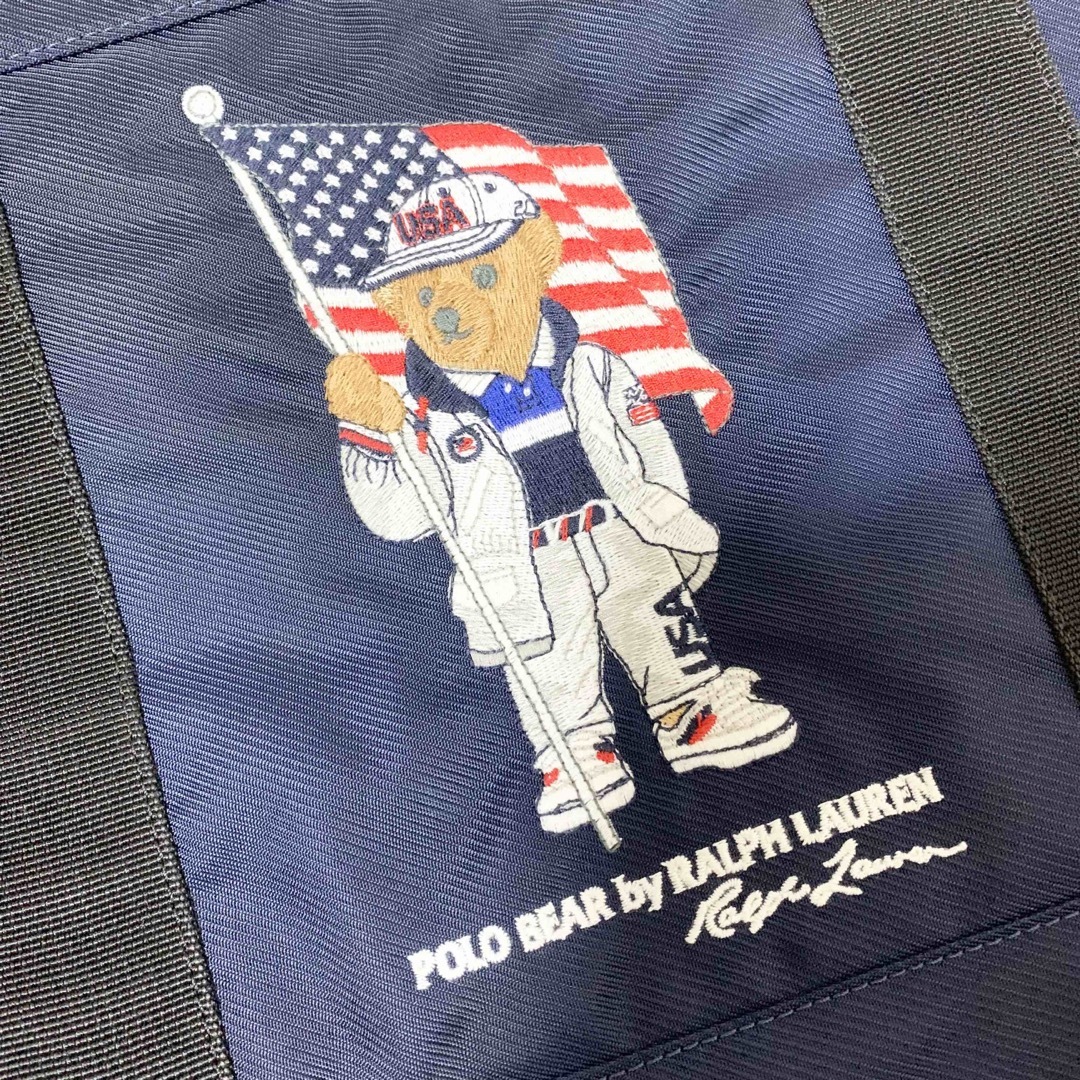 POLO RALPH LAUREN(ポロラルフローレン)のポロラルフローレン ポロベア Team USA 東京オリンピック トートバッグ メンズのバッグ(トートバッグ)の商品写真