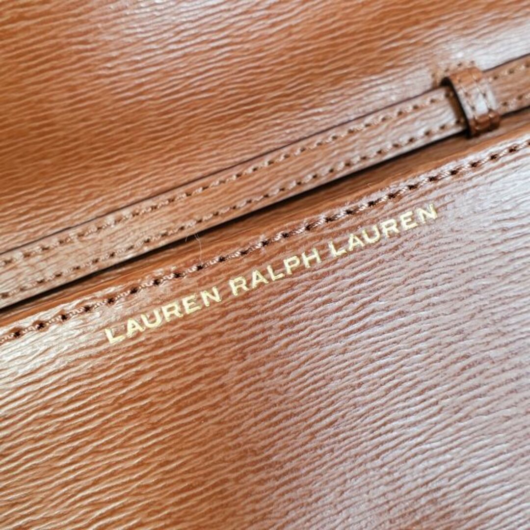 Ralph Lauren(ラルフローレン)のローレン ラルフローレン ☆ レザー ウォレットバッグ ショルダーバッグ 財布 レディースのバッグ(ショルダーバッグ)の商品写真