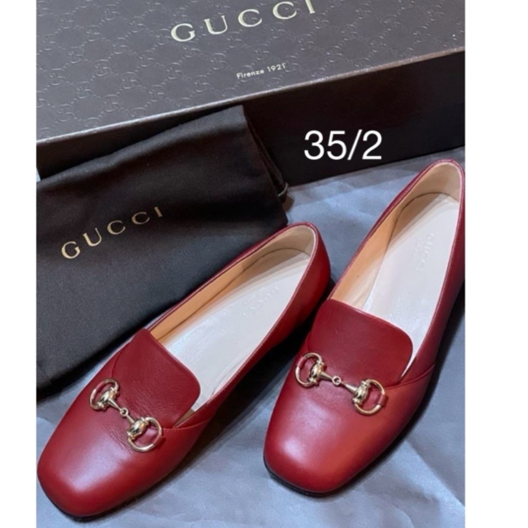 Gucci(グッチ)のgucci ローファー 35/2 レディースの靴/シューズ(ローファー/革靴)の商品写真