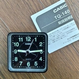 CASIO アラーム時計 TQ-140S