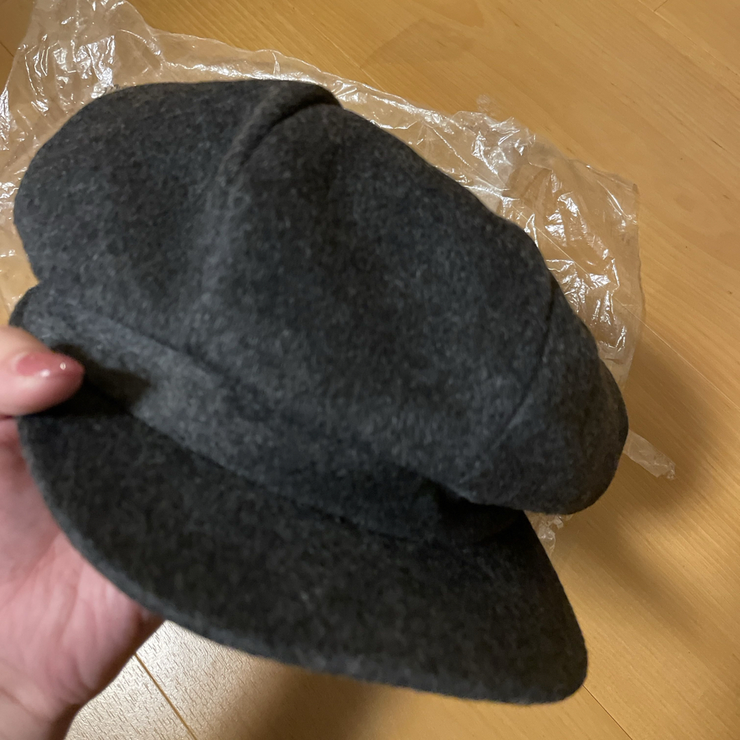 EMODA(エモダ)のエモダ　新品未使用タグ付き　ウールキャスケット レディースの帽子(キャスケット)の商品写真