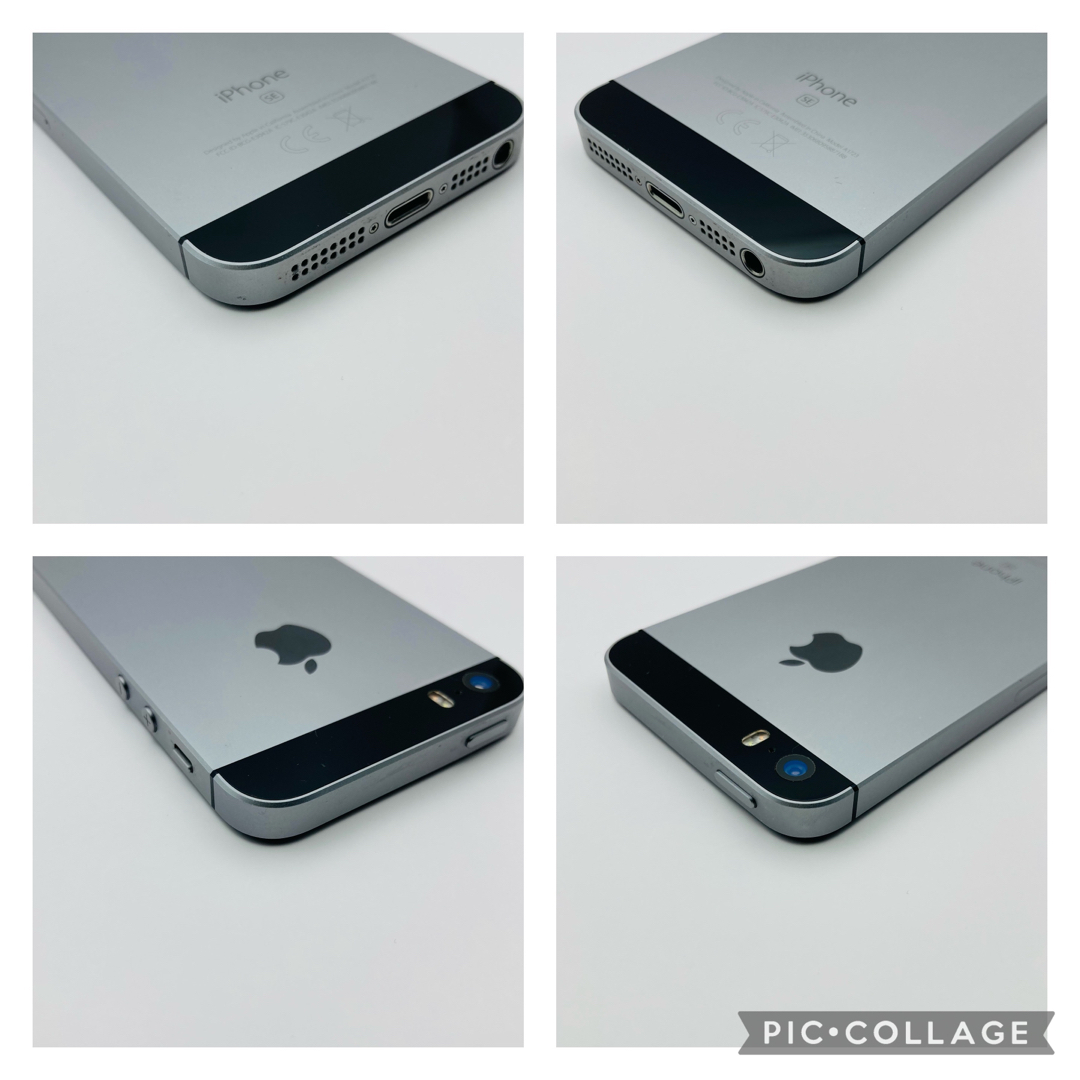 iPhone - 【極美品】iPhone SE SpaceGray 32GB SIMフリー 100の