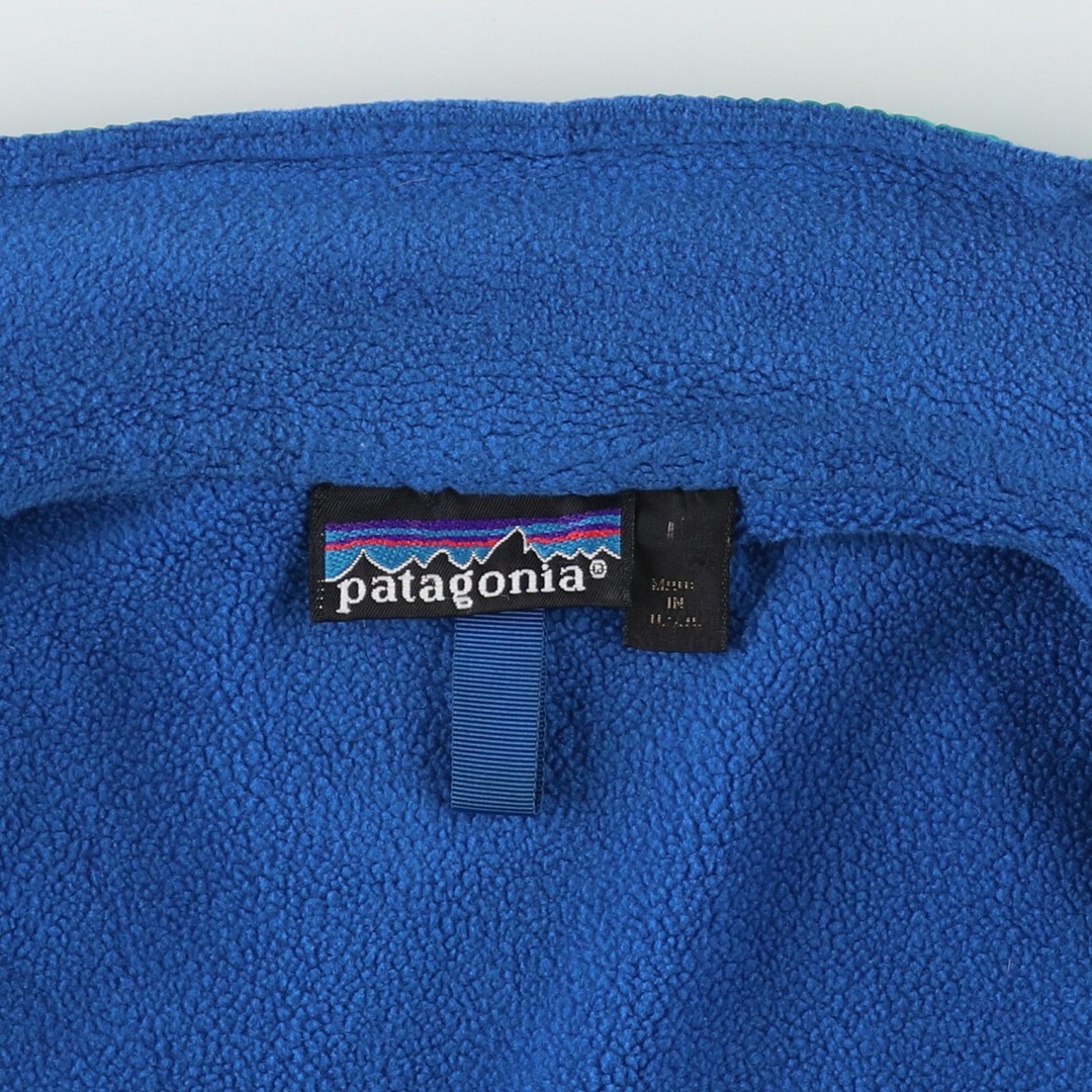 patagonia(パタゴニア)の古着 89年製 パタゴニア Patagonia Rマークタグ シェルドシンチラジャケット 42111F9 ナイロンジャケット USA製 メンズL ヴィンテージ /evb004344 メンズのジャケット/アウター(ナイロンジャケット)の商品写真