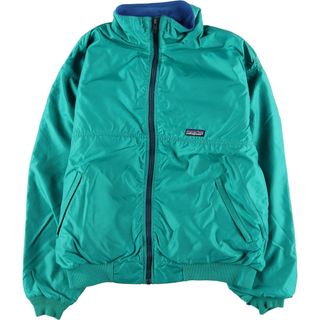 パタゴニア(patagonia)の古着 89年製 パタゴニア Patagonia Rマークタグ シェルドシンチラジャケット 42111F9 ナイロンジャケット USA製 メンズL ヴィンテージ /evb004344(ナイロンジャケット)