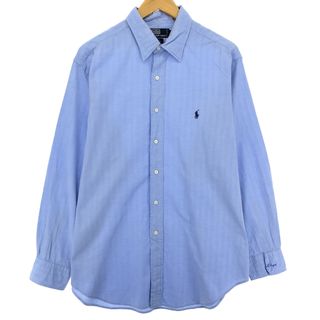 ラルフローレン(Ralph Lauren)の古着 ラルフローレン Ralph Lauren LOWELL 長袖 コットンシャツ メンズXXL /eaa409451(シャツ)