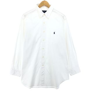 ラルフローレン(Ralph Lauren)の古着 ラルフローレン Ralph Lauren CLASSIC FIT 長袖 ボタンダウンシャツ メンズXXL /eaa409453(シャツ)