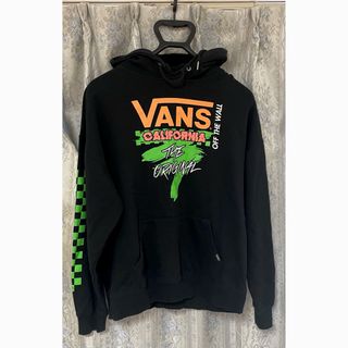 ヴァンズ(VANS)のvans ヴァンズ　カリフォルニア　ブラック　ロゴ　スウェット　L パーカー(パーカー)