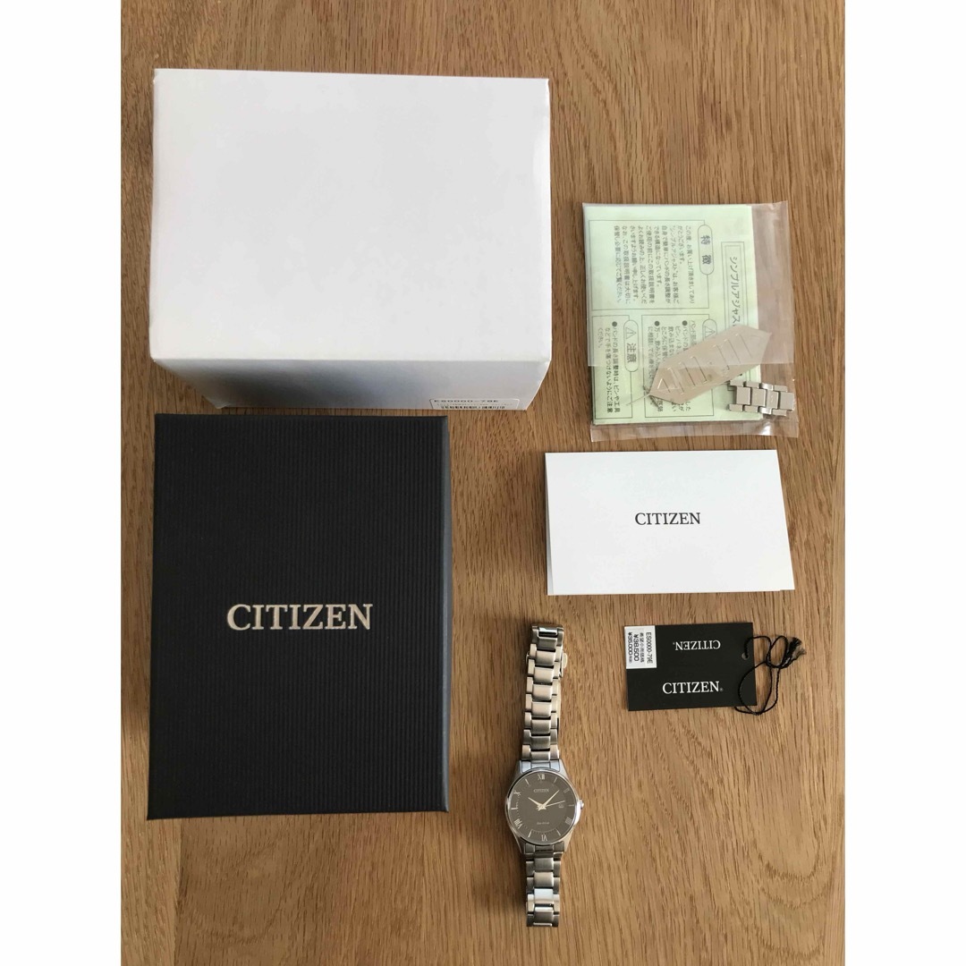 CITIZEN(シチズン)のシチズン エコドライブ電波時計 ES0000-79E CITIZEN ブラック レディースのファッション小物(腕時計)の商品写真