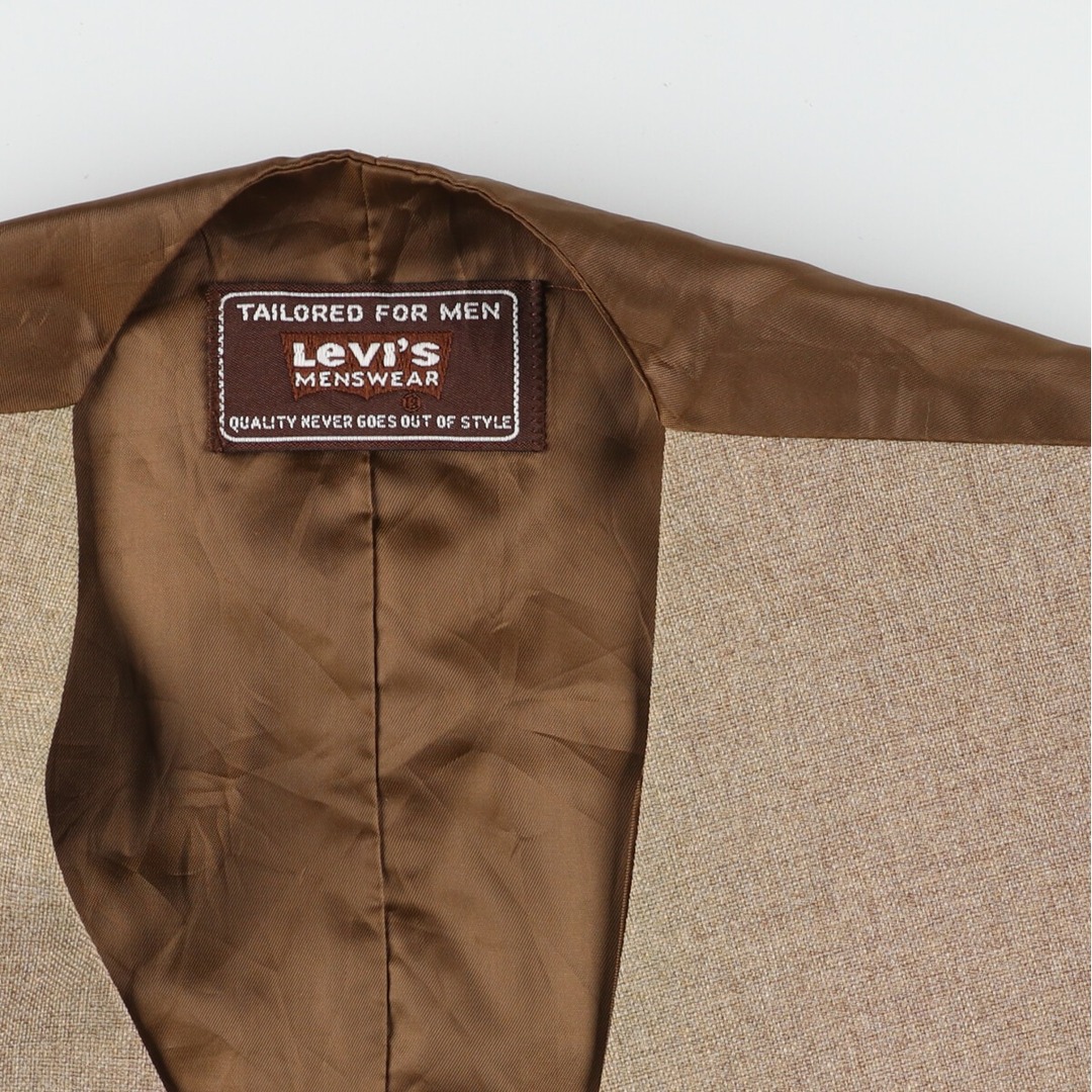 Levi's(リーバイス)の古着 70年代~ リーバイス Levi's ACTION SUIT STA-PREST スタプレ ジレ スーツベスト メンズS ヴィンテージ /eaa409917 メンズのトップス(ベスト)の商品写真