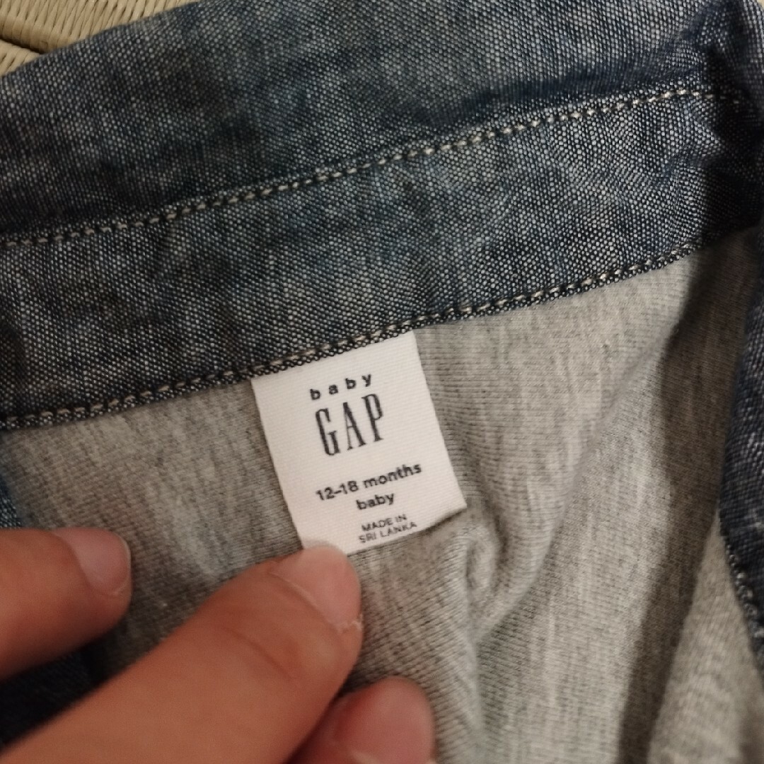 GAP(ギャップ)のGAP ベビー　つなぎ キッズ/ベビー/マタニティのベビー服(~85cm)(カバーオール)の商品写真