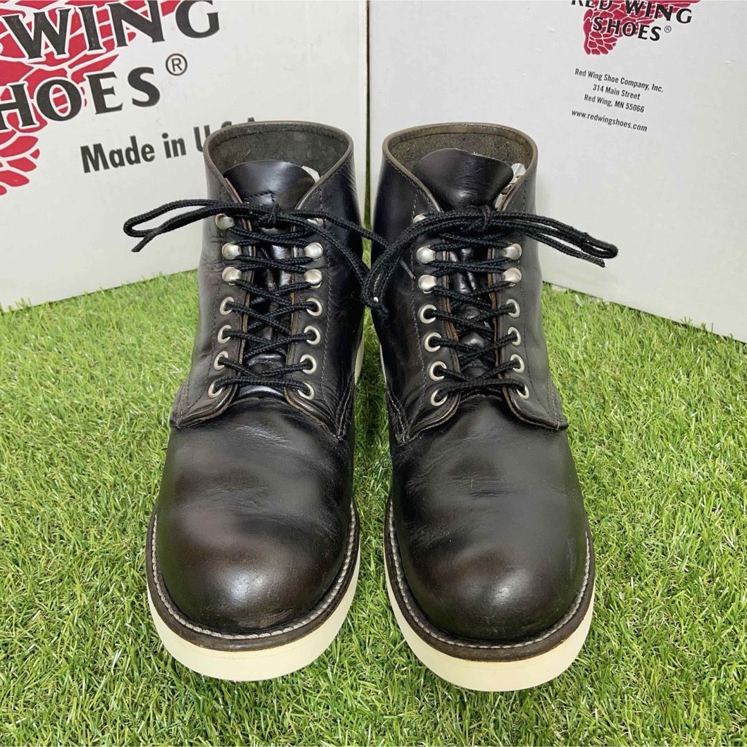 REDWING(レッドウィング)の【安心品質009】箱付茶芯廃盤レッドウインUS7.5D送料無料 90’sタグ メンズの靴/シューズ(ブーツ)の商品写真