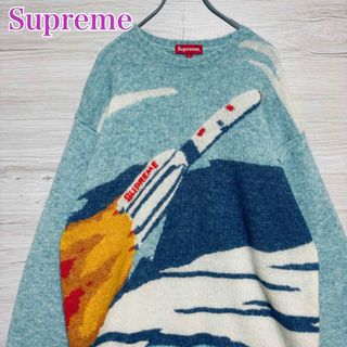 トップスSupreme Wide Pinstripe Sweater