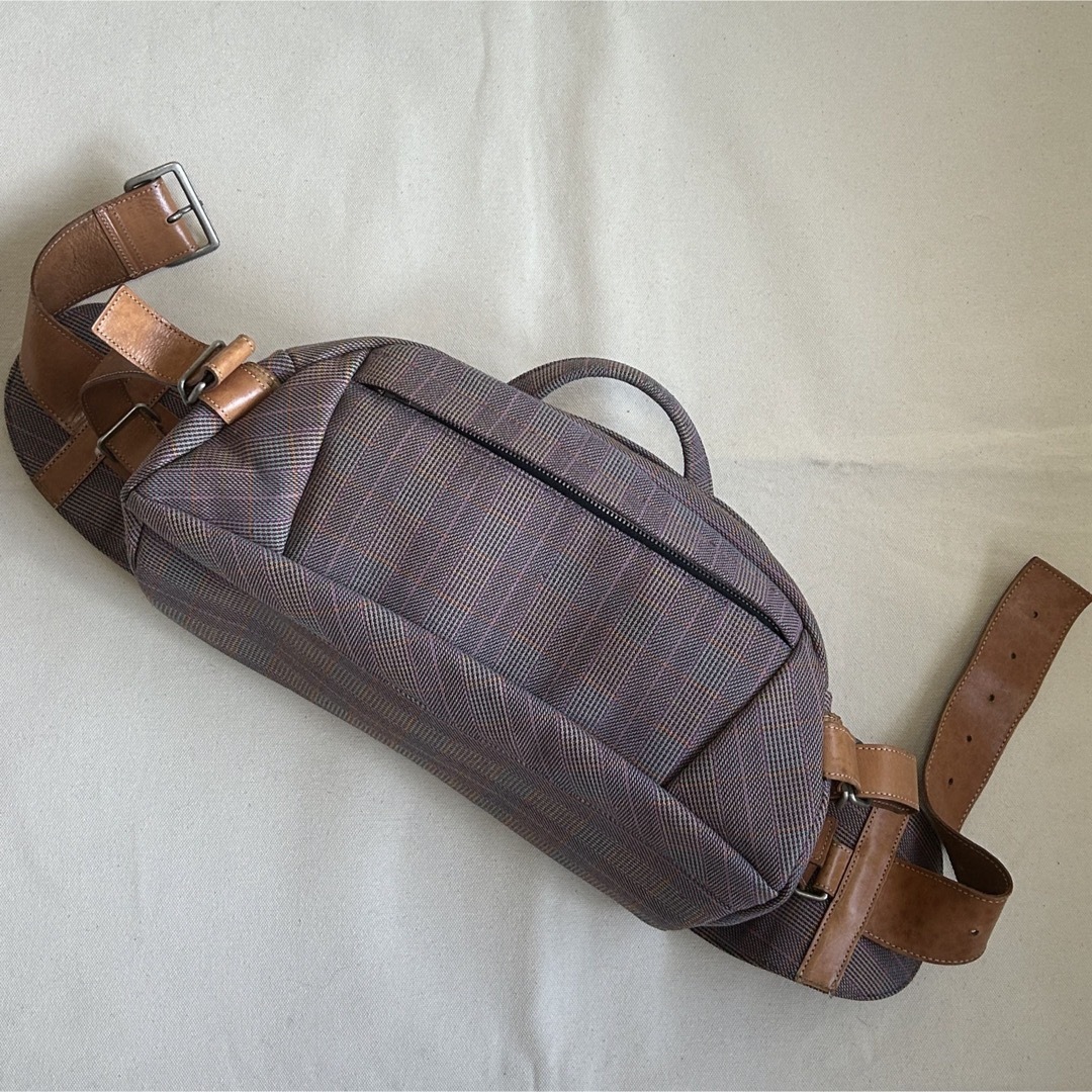 JUNYA WATANABE 2WAY Leather Plaid Bag | フリマアプリ ラクマ
