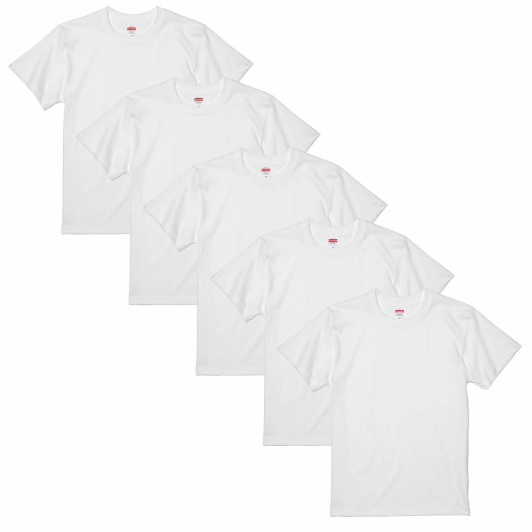 5枚セット ユナイテッドアスレ 半袖 Tシャツ メンズ レディース カジュアルファッション小物