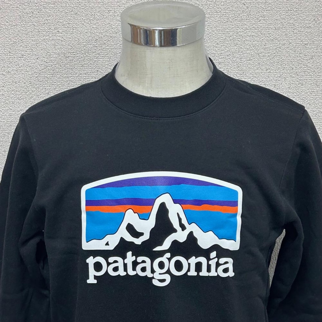 patagonia(パタゴニア)の新品 PATAGONIA パタゴニア スウェット シャツ ブラック Sサイズ メンズのトップス(スウェット)の商品写真