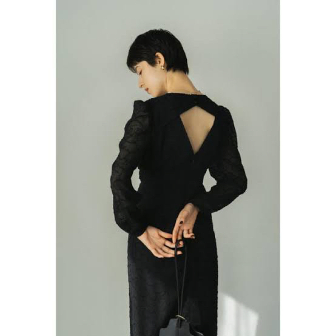 knuthMarf back open sheer dress【S size】 | フリマアプリ ラクマ