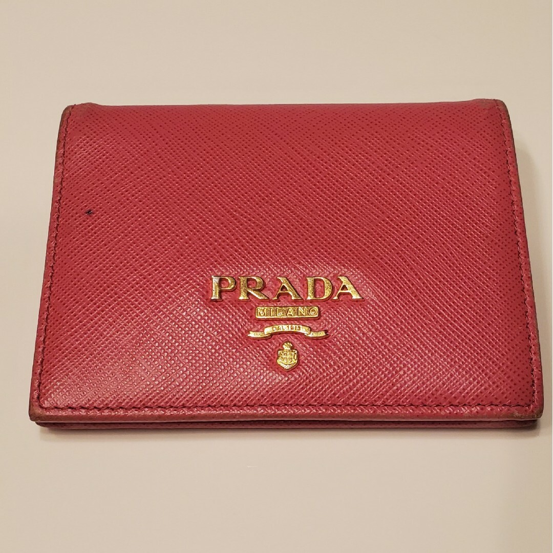 PRADA(プラダ)の★即購入歓迎★PRADA ミニウォレット ピンク レディースのファッション小物(財布)の商品写真