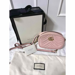 グッチ(Gucci)のGUCCI♡GGマーモントキルティング スモール ショルダーバッグ(ショルダーバッグ)