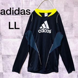 アディダス(adidas)のアディダスジャージ　プルオーバー　O（LL）サイズ　ウェア　ウインドブレーカー(ウェア)