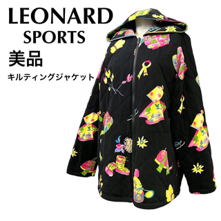 レオナール(LEONARD)の美品　レオナールスポーツ　中綿　キルティング  ジャケット　F(ブルゾン)
