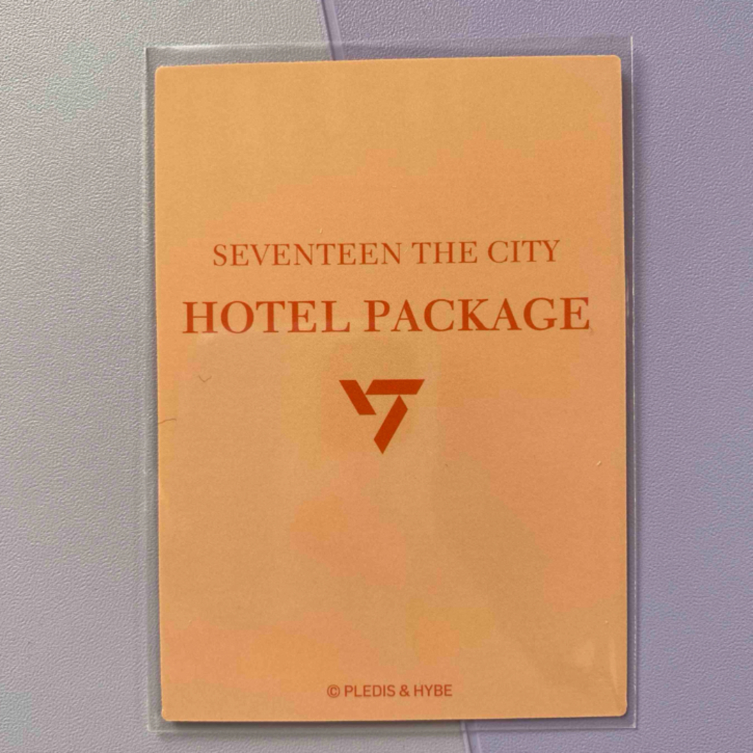 SEVENTEEN(セブンティーン)のSEVENTEEN THE CITY ホテル ディノ エンタメ/ホビーのタレントグッズ(アイドルグッズ)の商品写真