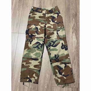 美品　USARMY ウッドランド カモフラ BDU ミリタリーパンツ　XS(ワークパンツ/カーゴパンツ)