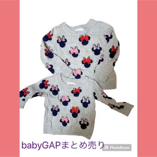 ギャップキッズ(GAP Kids)のbabyGAP ディズニーニット まとめ売り 姉妹お揃いコーデ ミニー(ニット)